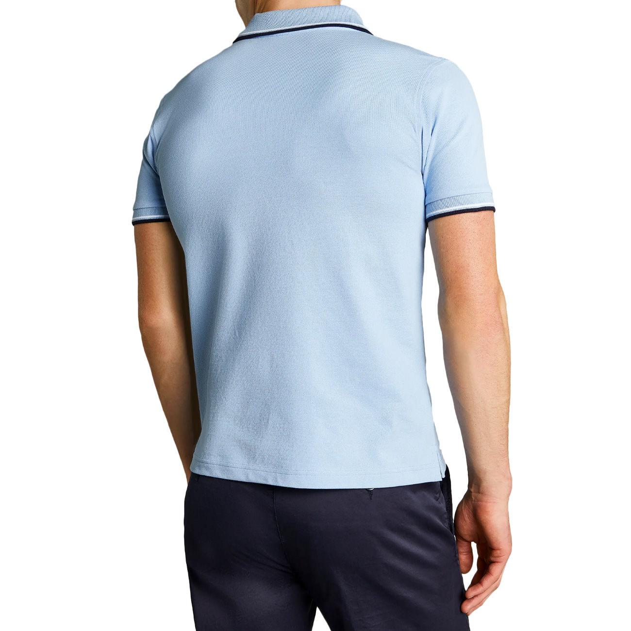 FAY Polo Stretch Db Collar Uomo Azzurro NPMB246140STDWU601 AZZURRO 