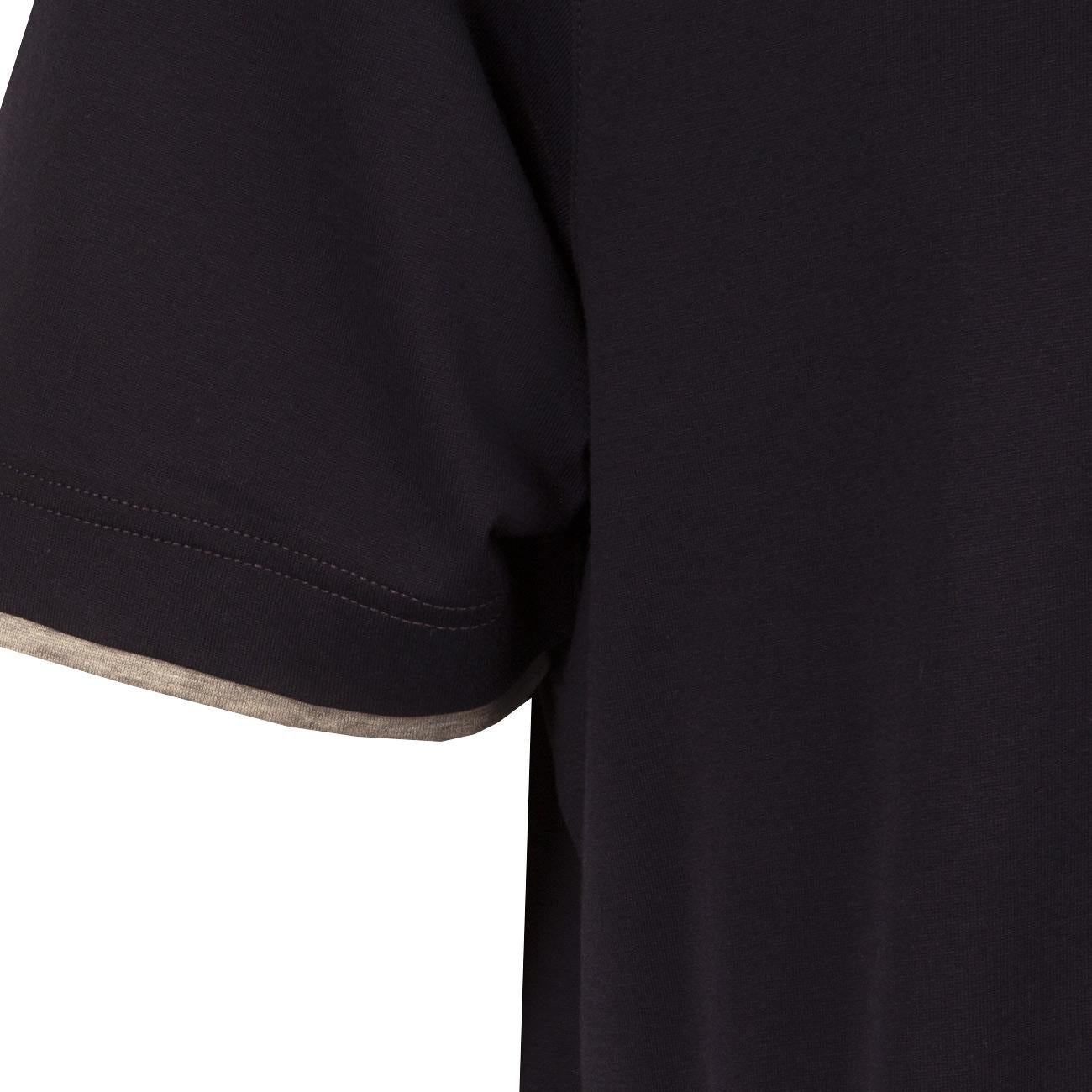 T-SHIRT U. MM COT. LA FILERIA 60123/73711 590 BLU LA FILERIA 