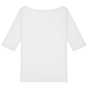 T-Shirt Scollo Barca DS028JF0271DIT1DD 000 BIANCO DONDUP 