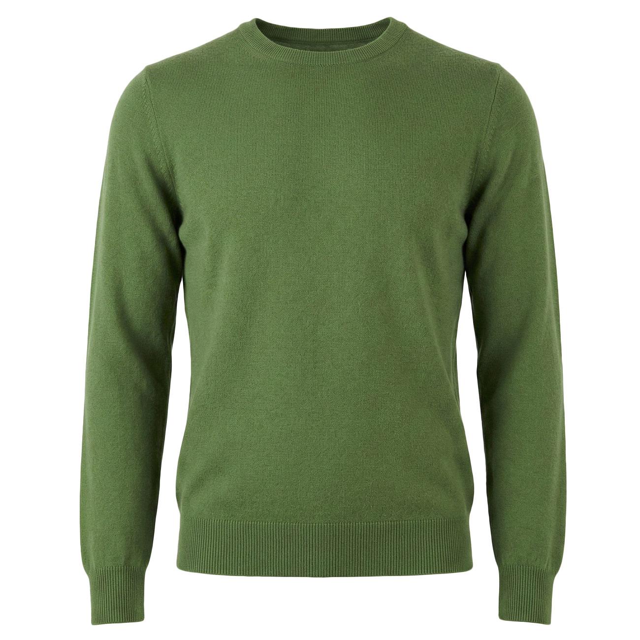 Maglia Girocollo In Lana 19699/55159 450 VERDE LA FILERIA 