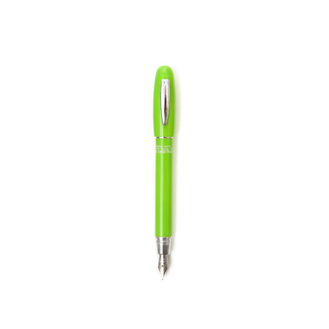 Penna Short Classic Stilografica Unisex Verde Prato 170130U 358 VERDE PRATO A.G. SPALDING&BROS 