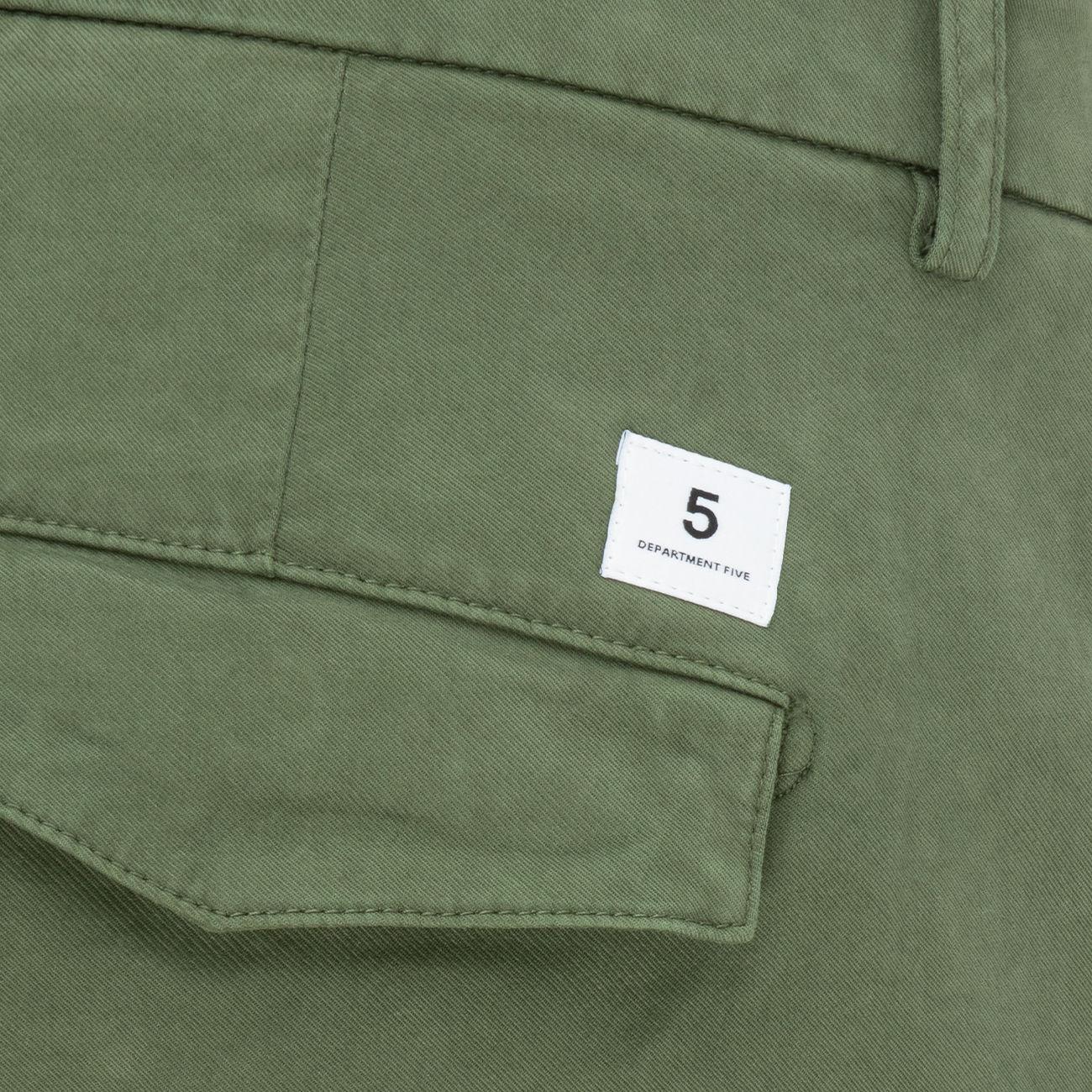 Pantalone Chino Prince In Cotone Uomo Militare DF/UP005/1TS0027/002 715MILITARE DEPARTMENT FIVE 