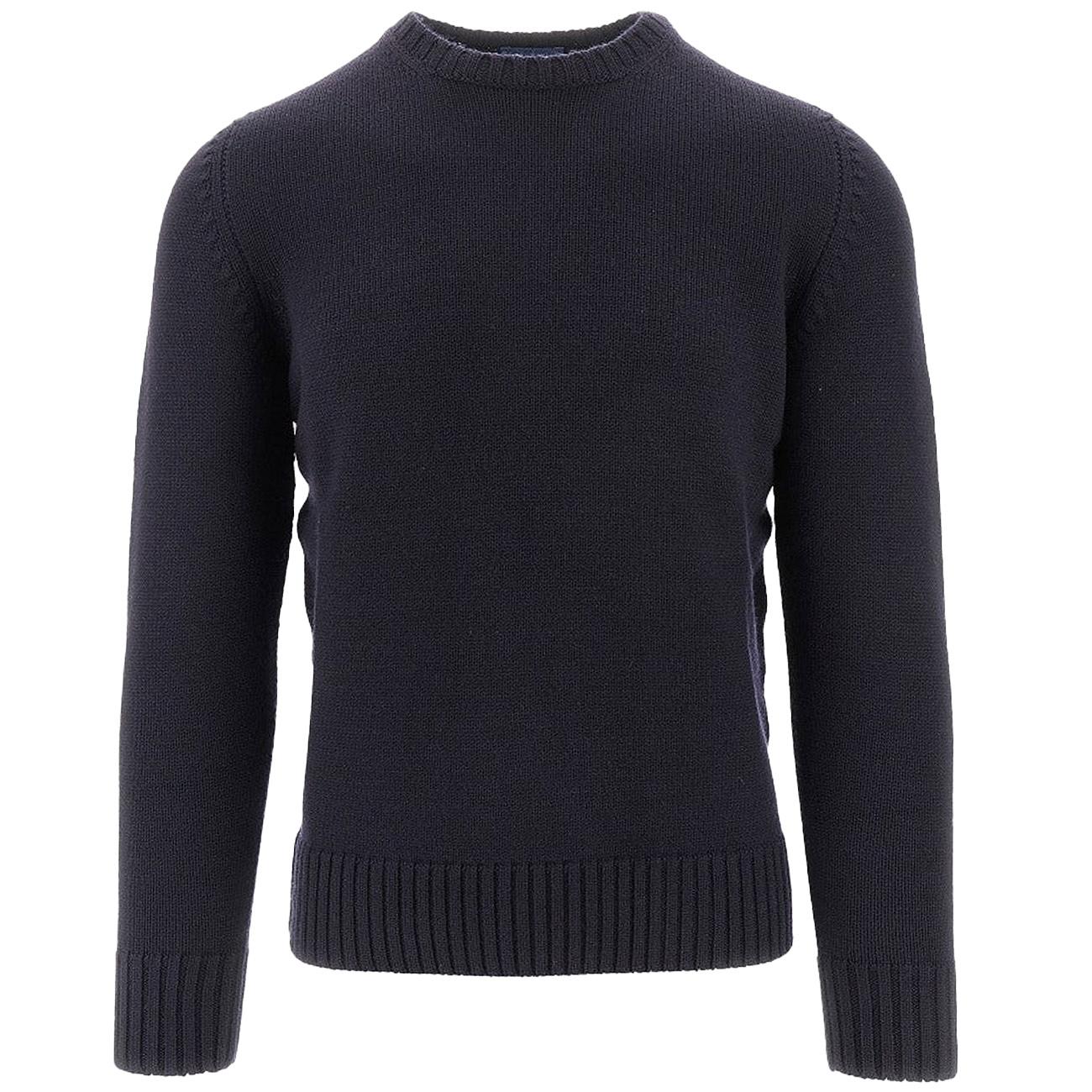 Girocollo Rasato Tubico D5M103L 785 NAVY DRUMOHR 