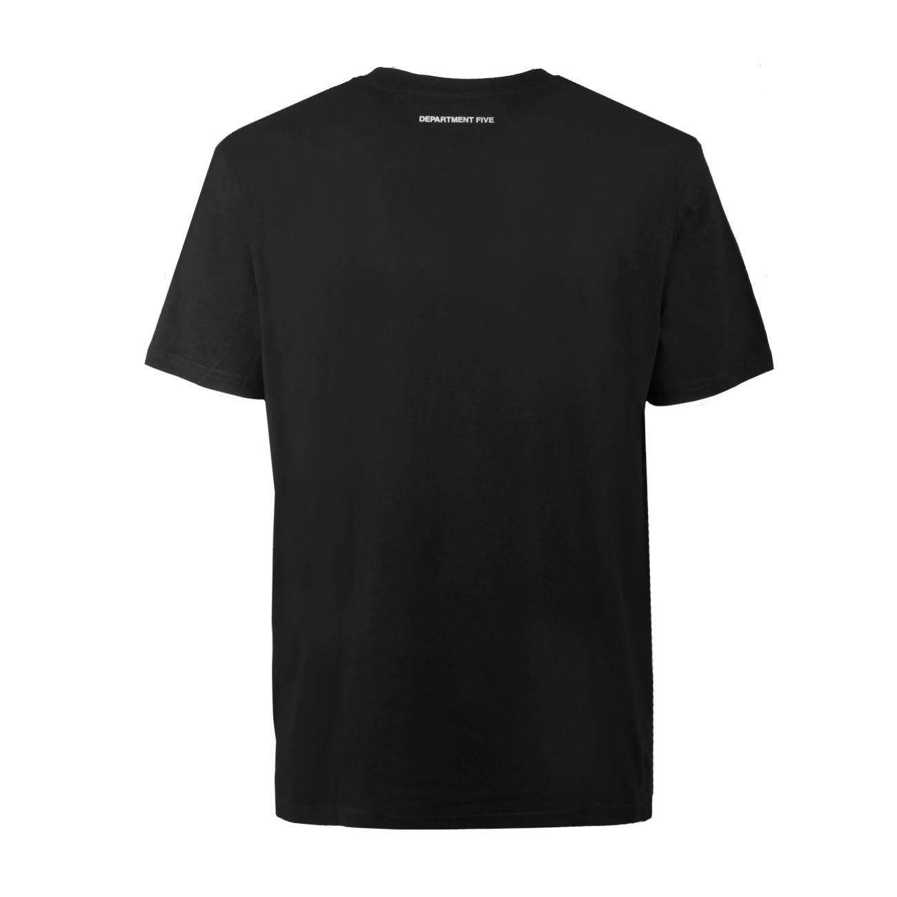 Tshirt Cesar Uomo Nero UT506/46/2JF0015/000P07 999/NERO DEPARTMENT FIVE 