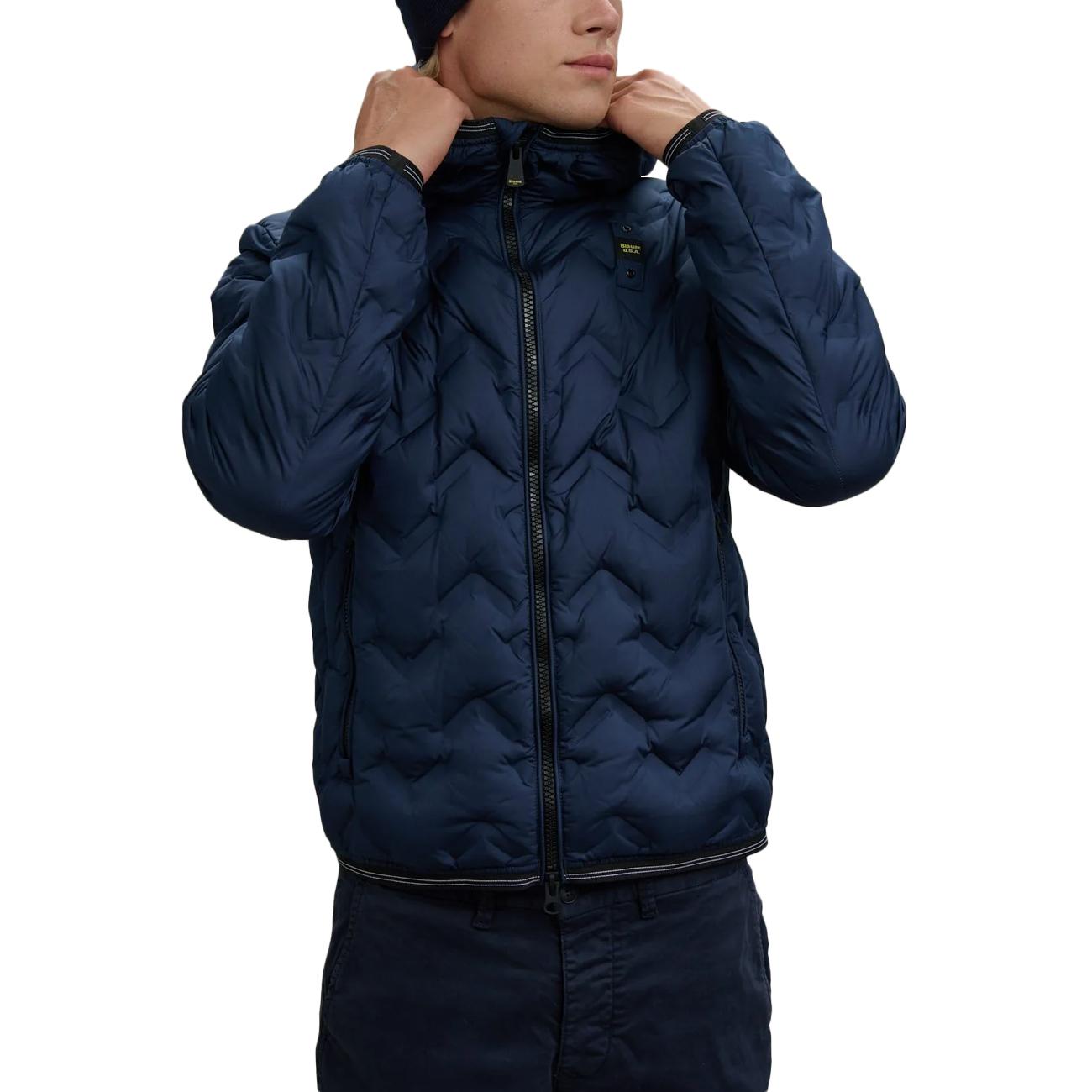 Piumino Piery Ad Angoli 25BLUC03233-007308 888TB BLU BLAUER 