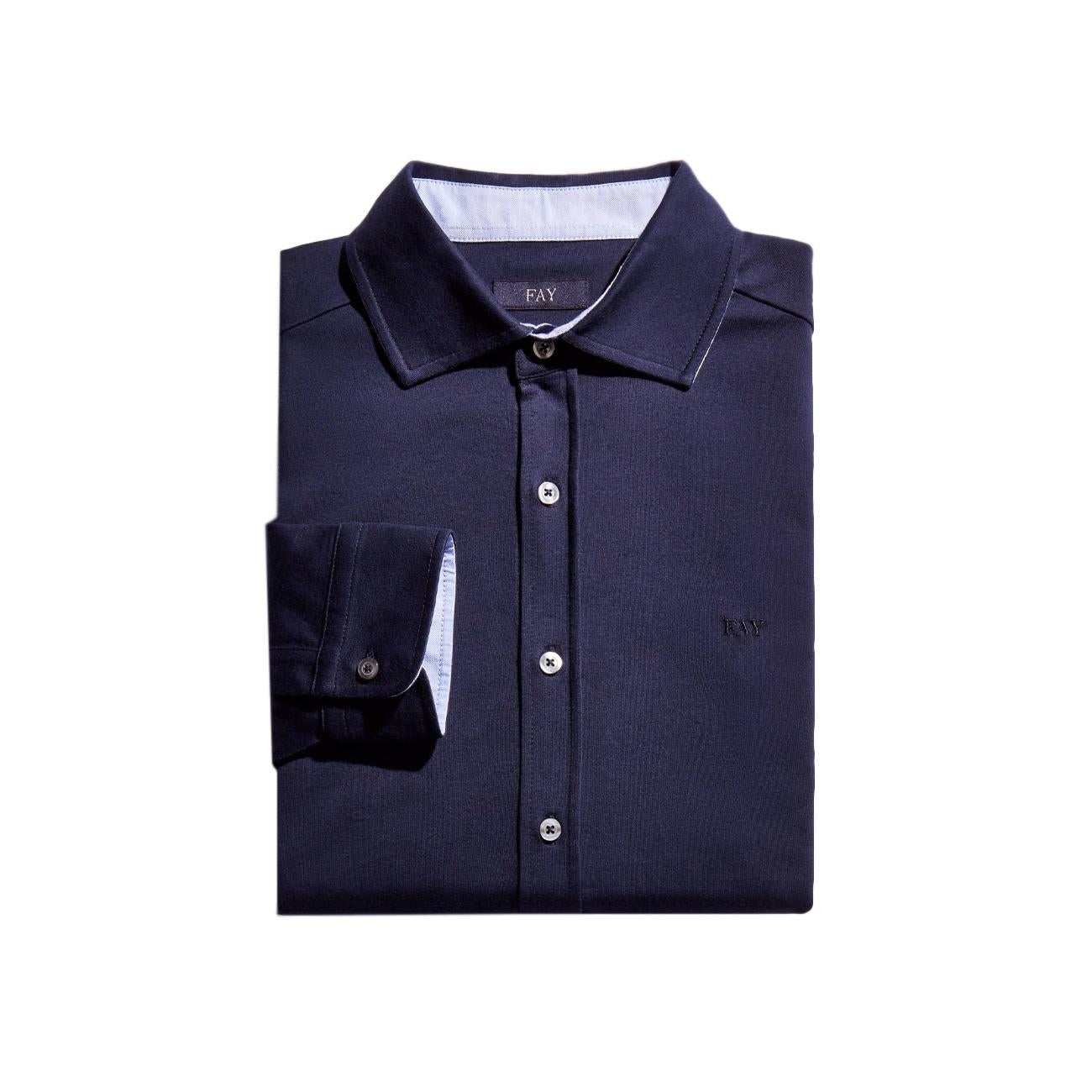 Camicia In Jersey Uomo Biro NRMA3481540VYPU806 BIRO FAY 