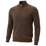 Maglia Full Zip Viscose Blend MK20016 TORTORA MARKUP 