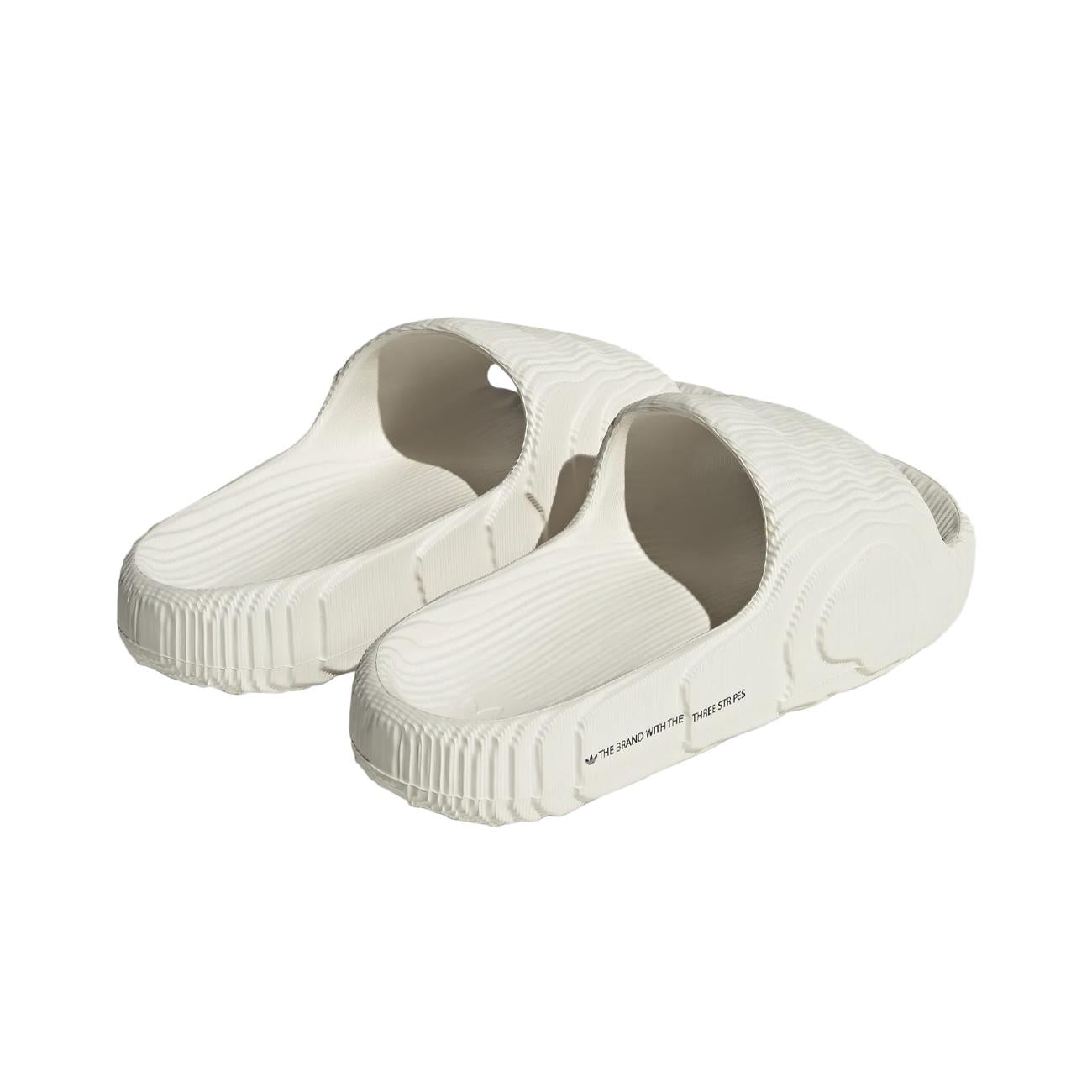 Adilette 22 Unisex White Black IG8263 OWHITE/OWHITE/CBLACK ADIDAS 