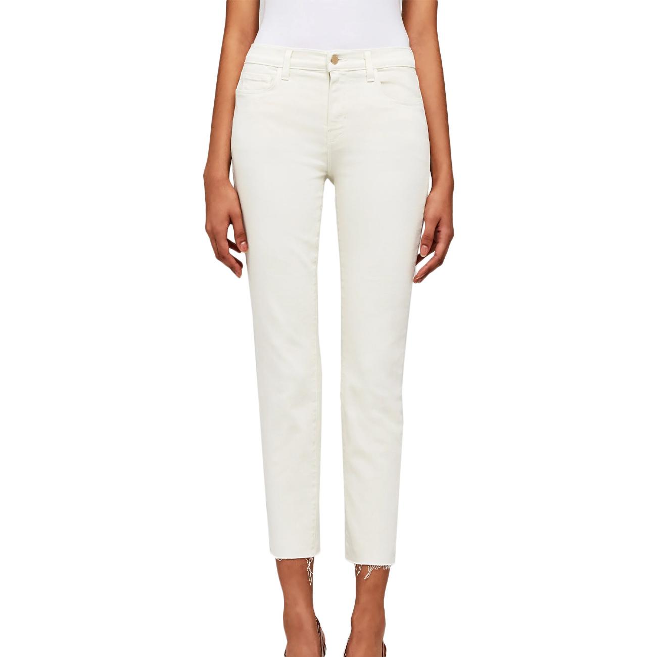 Jeans Sada Crop Slim Donna White Vintage White 2520ISK VIWH/VINTAGE WHITE L'AGENCE 