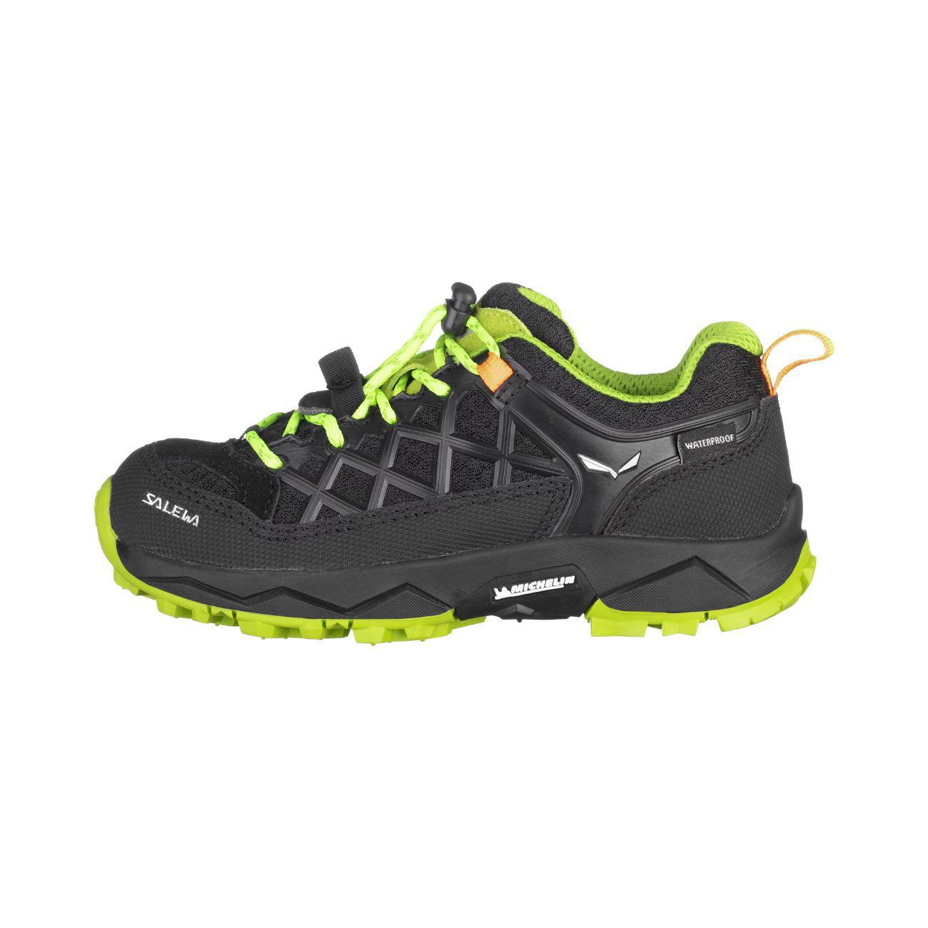 Scarpe Wildfire Waterproof Bimbo Blackout Cactus 64009 0986 BLACKOUT/CACTUS SALEWA 