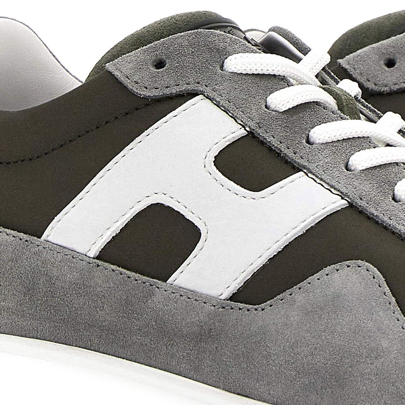 Sneakers Interactive 3 Uomo Verde Nero Bianco HXM3710AJ15MSN543W VERDE/NERO/BIANCO HOGAN 