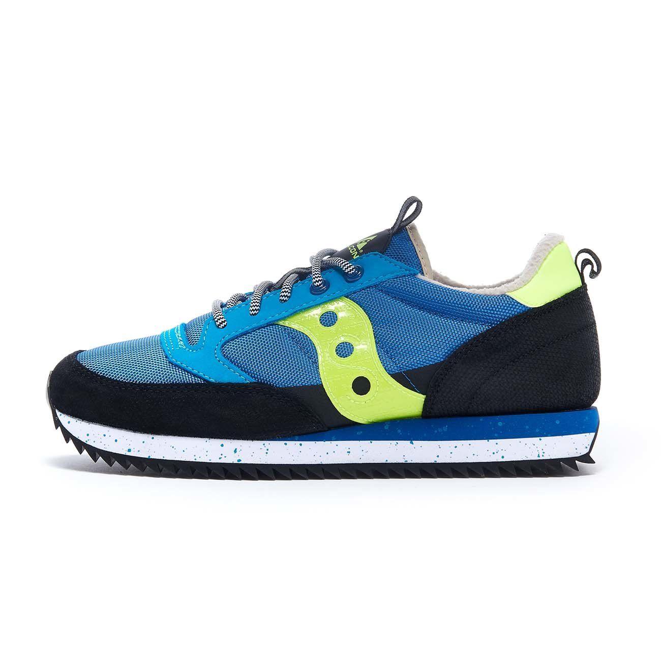 Sneakers Jazz Peak Uomo Federal Blue Black Citron SAU/70512 3FEDERALBLUE/BLACK/CITRON SAUCONY ORIGINALS 