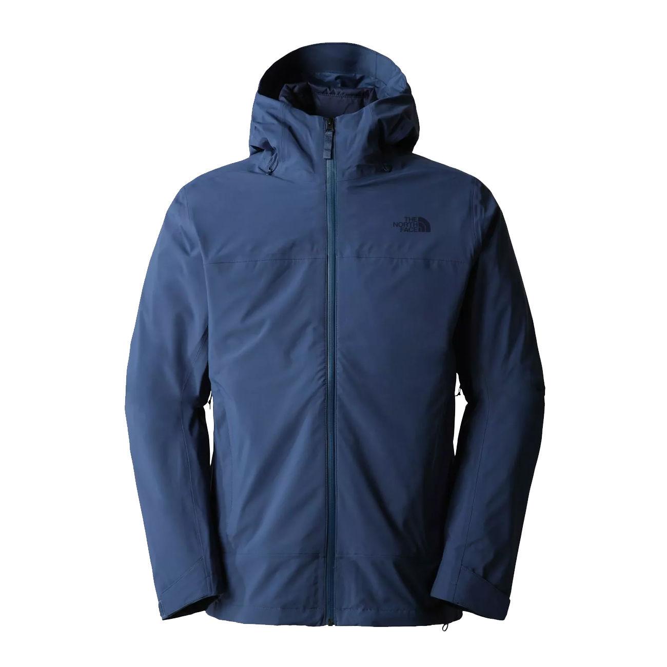 GIACCA U. MOUNTAIN LIGHT FUTURELIGHT TRICLIMATE THE NORTH FACE NF0A4R2I 9261 SHADY BLUE/SUMMI NAVY THE NORTH FACE 