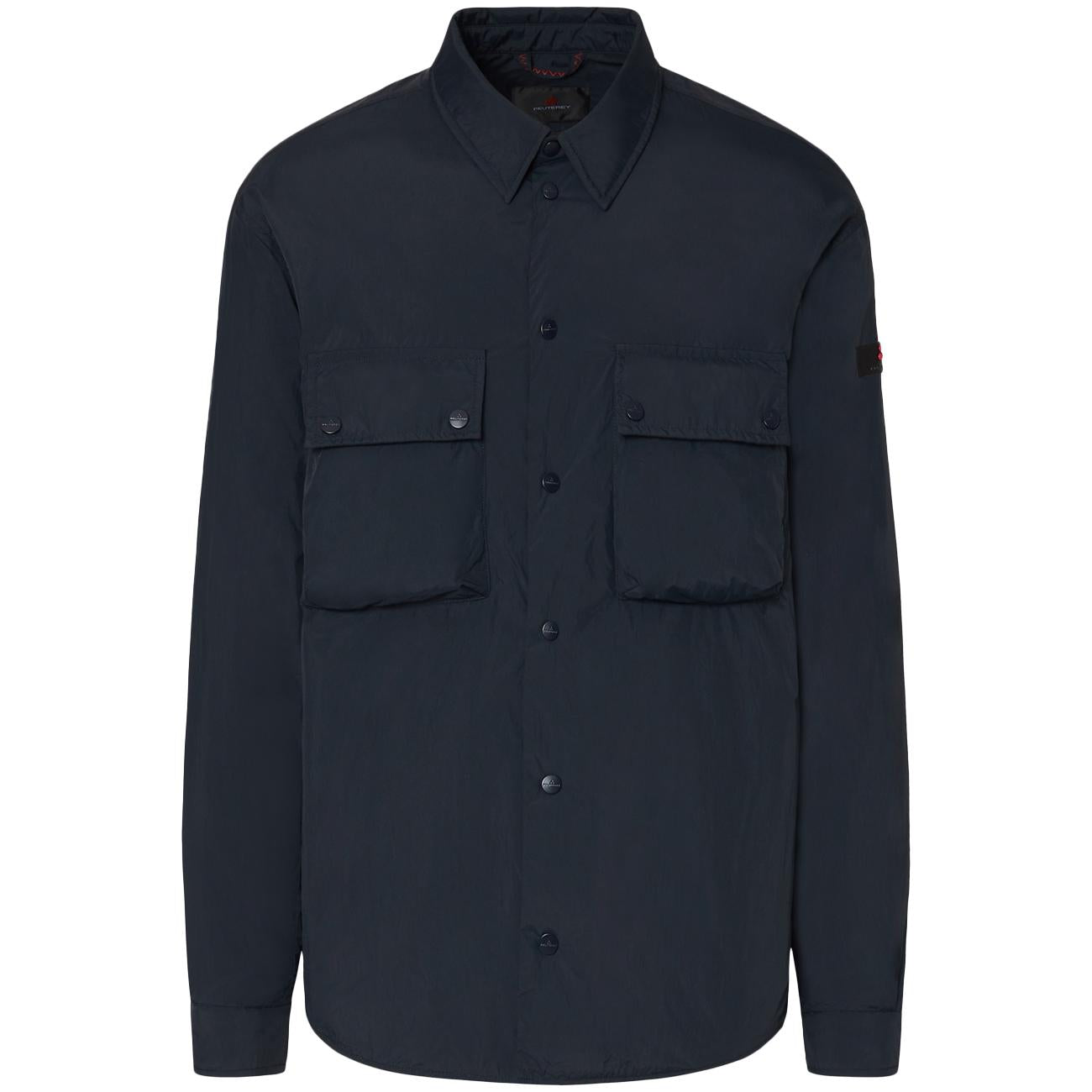 Overshirt Pawan In Tela Di Nylon PEU5787 01181986 215 BLU PEUTEREY 