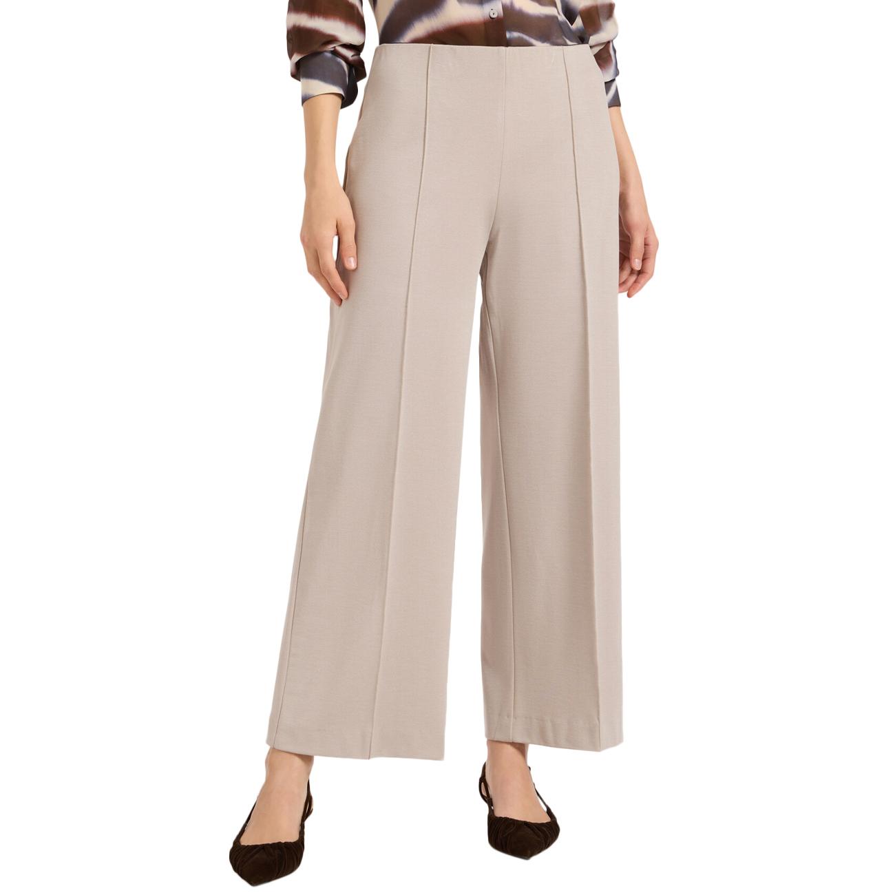 Pantaloni Pull On In Jersey P819Z000134N 002 ZENZERO ELENA MIRO' 