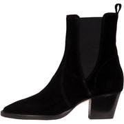 Stivaletti Texani Velour Donna Nero 9690 NERO ANNA F. 