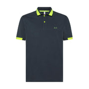 Polo Big Stripes Fluo Uomo Inchiostro A33121 99/INCHIOSTRO SUN68 