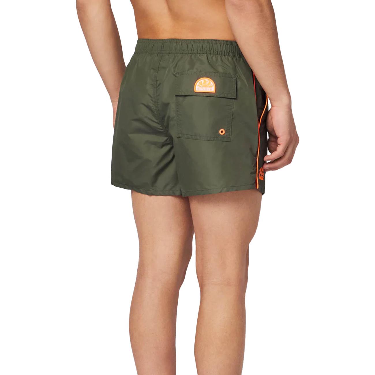 Bermuda Coltrane Boardshort Uomo Dark Green M700BDTA100 30204 DARK AR. GREEN 04 SUNDEK 