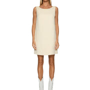 Abito Corto Smanicato DA445IF0041DXXX 004 BEIGE DONDUP 