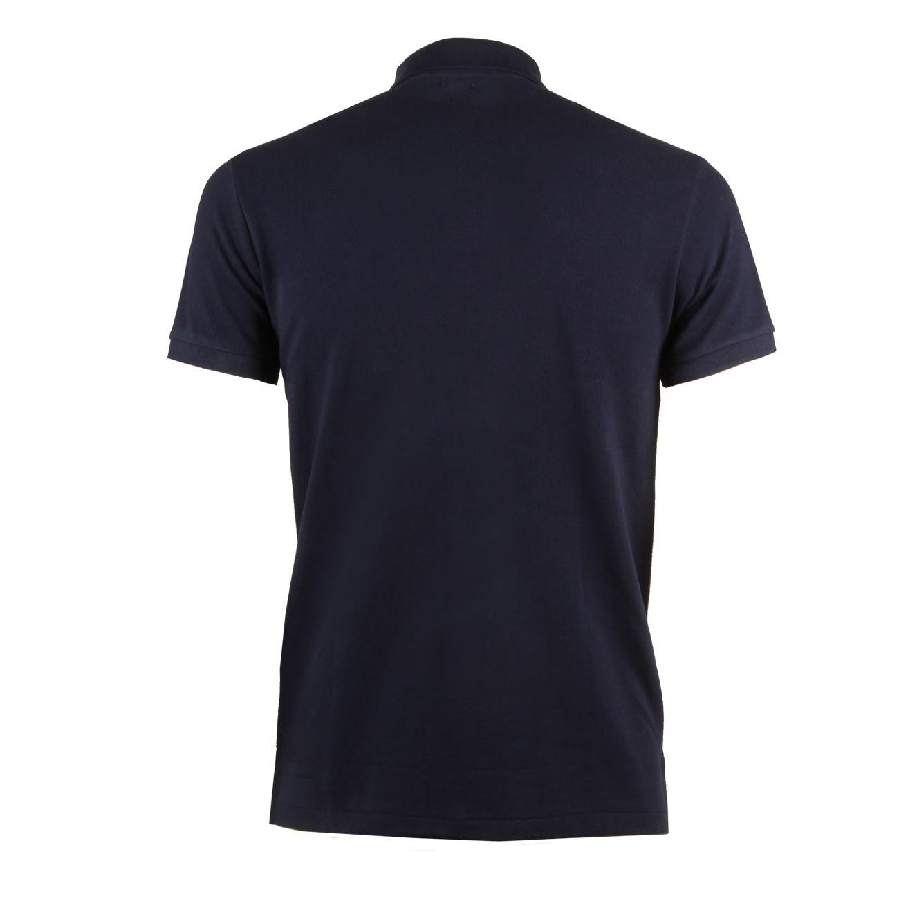Polo Cotone Piquet Slim Uomo Newportnavy 710795080 007 NEWPORT NAVY/C3870 POLO RALPH LAUREN 