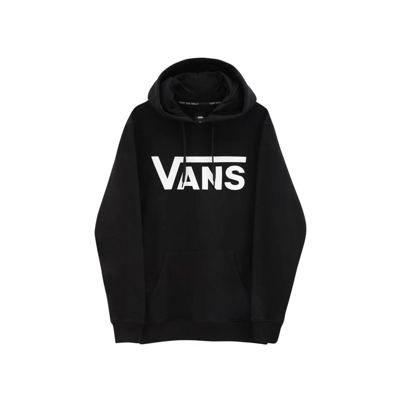 Felpa Con Cappuccio Classic Po Hd Ii Uomo Black White VN0A456B Y281 BLACK/WHITE VANS 
