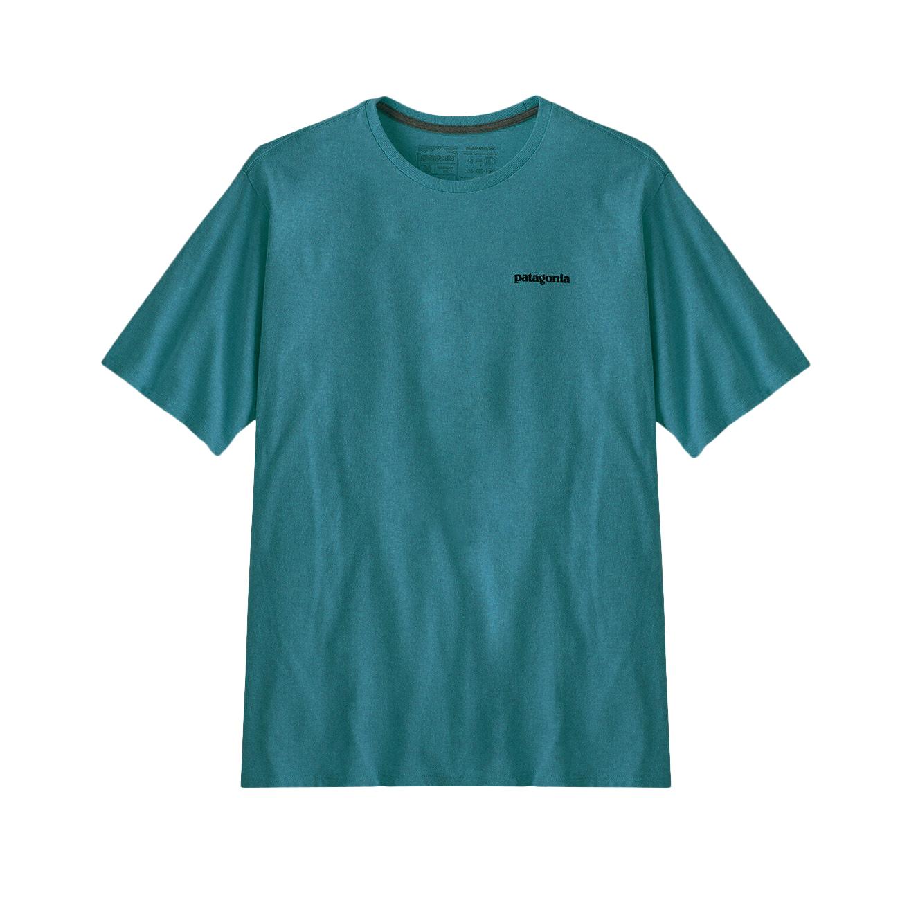 T-Shirt Logo Responsibili-Tee Uomo Belay Blue 38504 BLYB BELAY BLUE PATAGONIA 