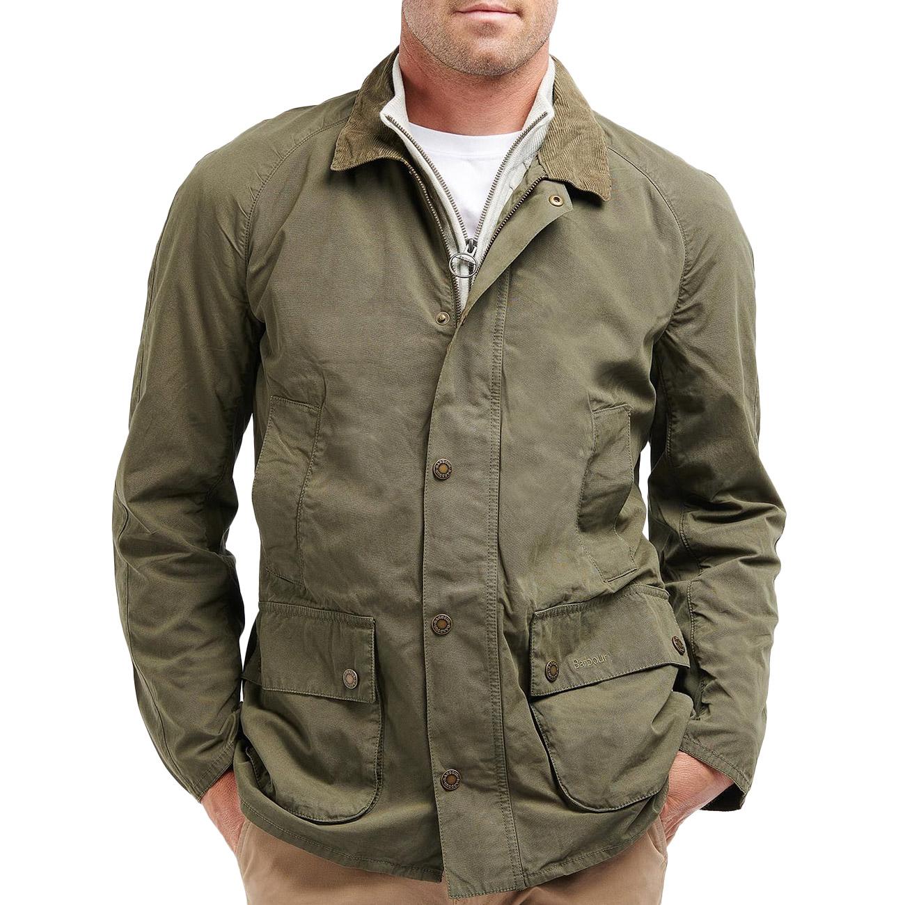 BARBOUR Giubbotto Ashby Uomo Olive MCA0792 OL51 OLIVE 