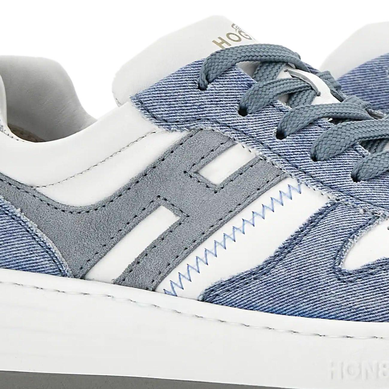 Sneakers H630 Donna Bianco Denim HXW6300EU50T57137K BIANCO/DENIM HOGAN 