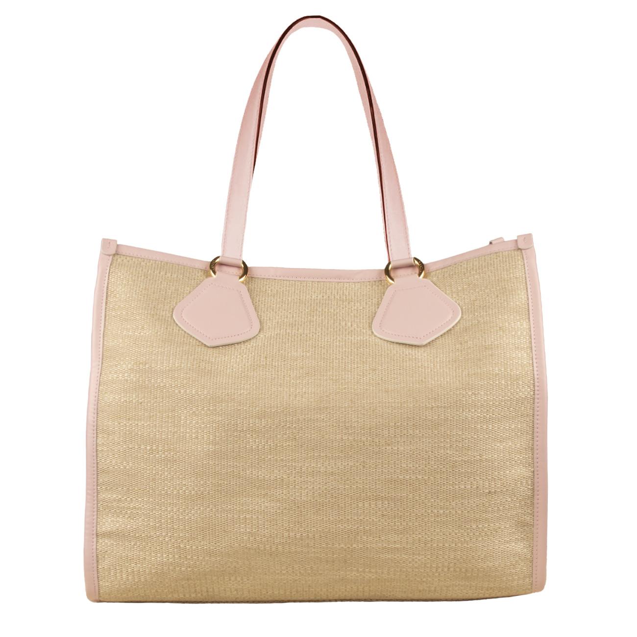 Borsa Cabas Ete Donna Natural Rose Dragee A107497JTU 7J NATURAL/ROSE DRAGEE LANCEL 