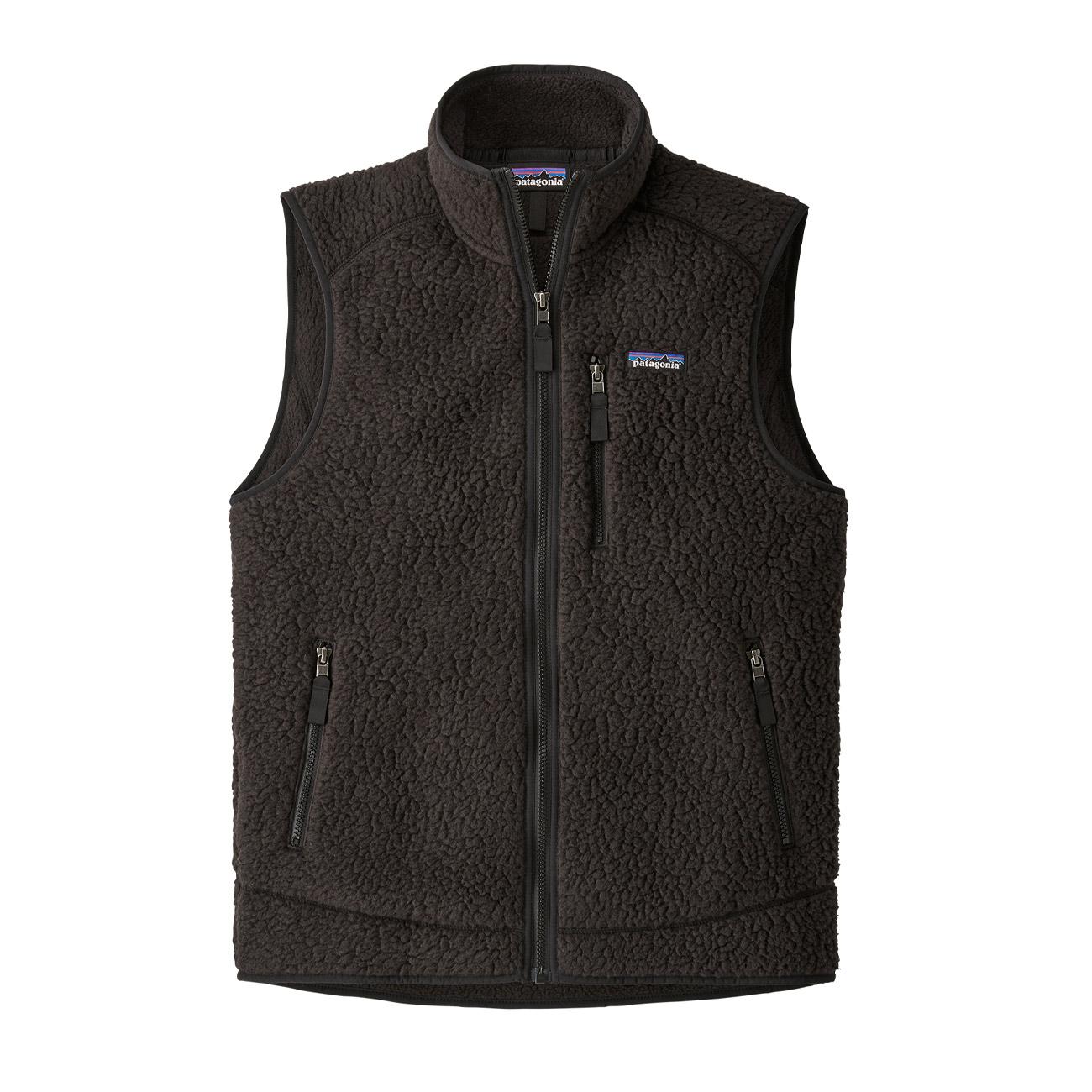 Gilet Retro In Pile Fleece Uomo Black 22821 BLK BLACK PATAGONIA 