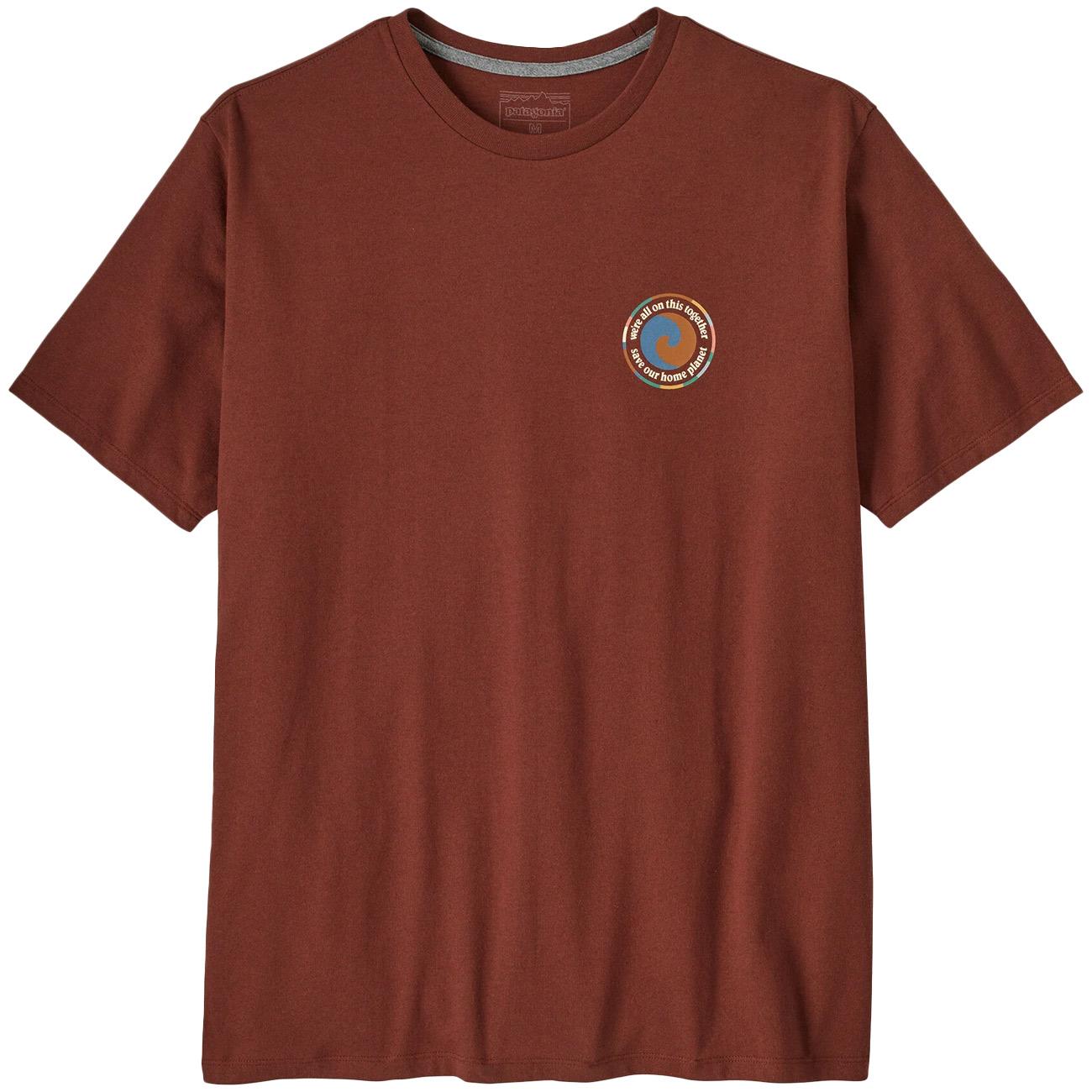 Maglietta Unity Fitz Responsibili-Tee® Da Uomo 37768 DVL/DRIED VANILLA PATAGONIA 