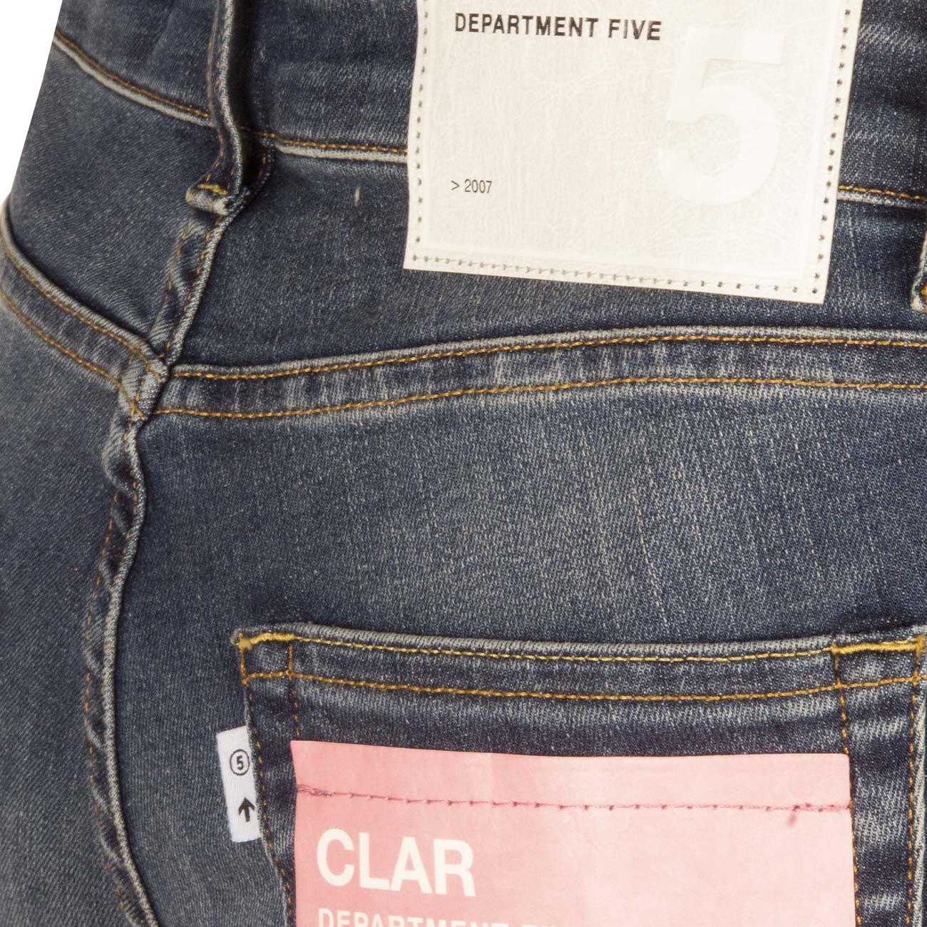 Jeans Clar Donna Blu DP563 47 2DS0041 395 812 BLU DEPARTMENT FIVE 