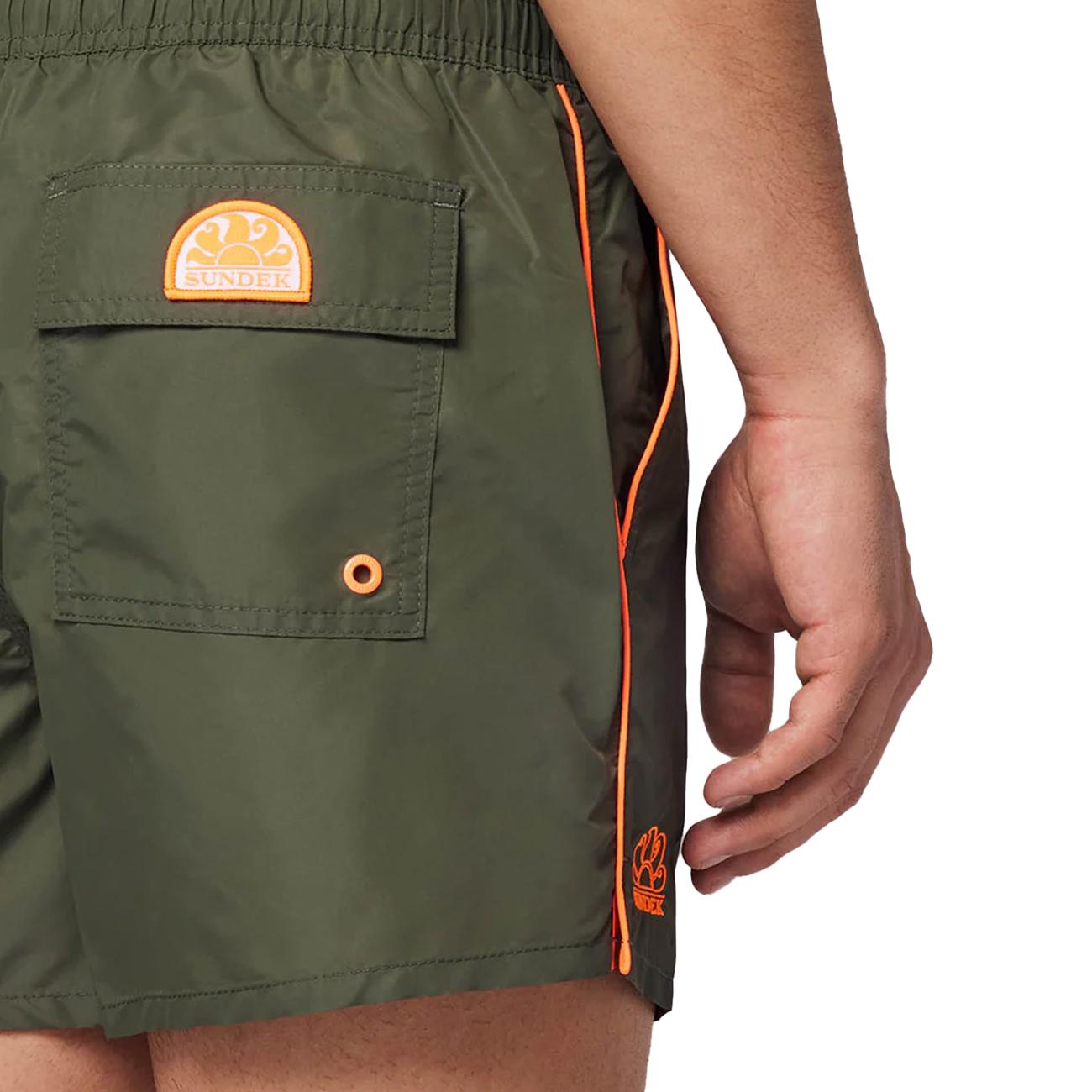 Bermuda Coltrane Boardshort Uomo Dark Green M700BDTA100 30204 DARK AR. GREEN 04 SUNDEK 