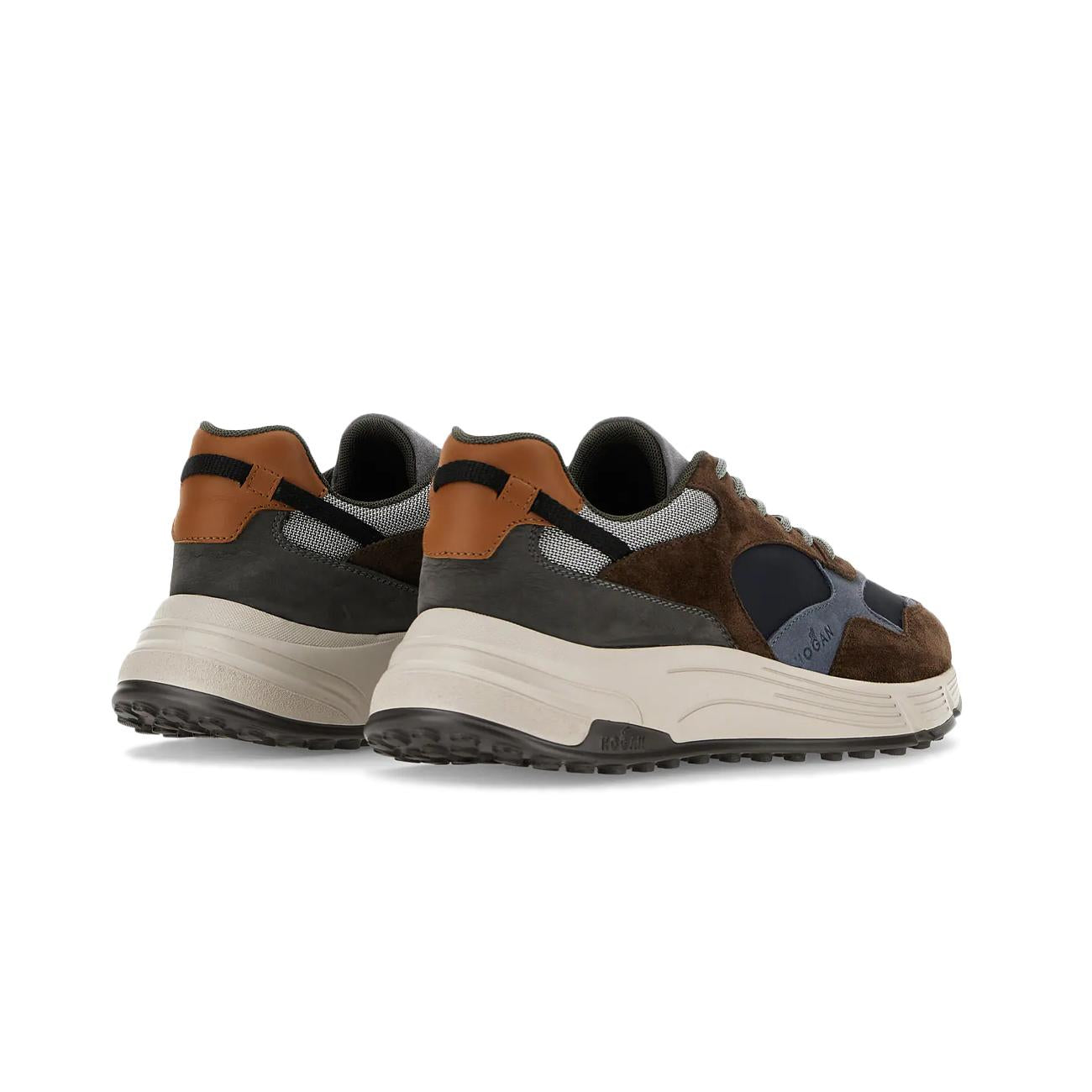 Sneakers Hyperlight Uomo Marrone Blu Grigio HXM5630DM90SBQ816S MARRONE/BLU/GRIGIO HOGAN 