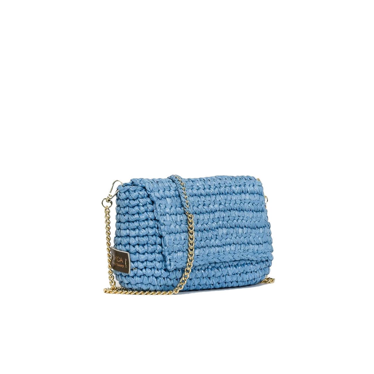 BORSA D. CROCHET POCHETTE PONTOVA CHICA BARBIE.JEA JEANS CHICA 