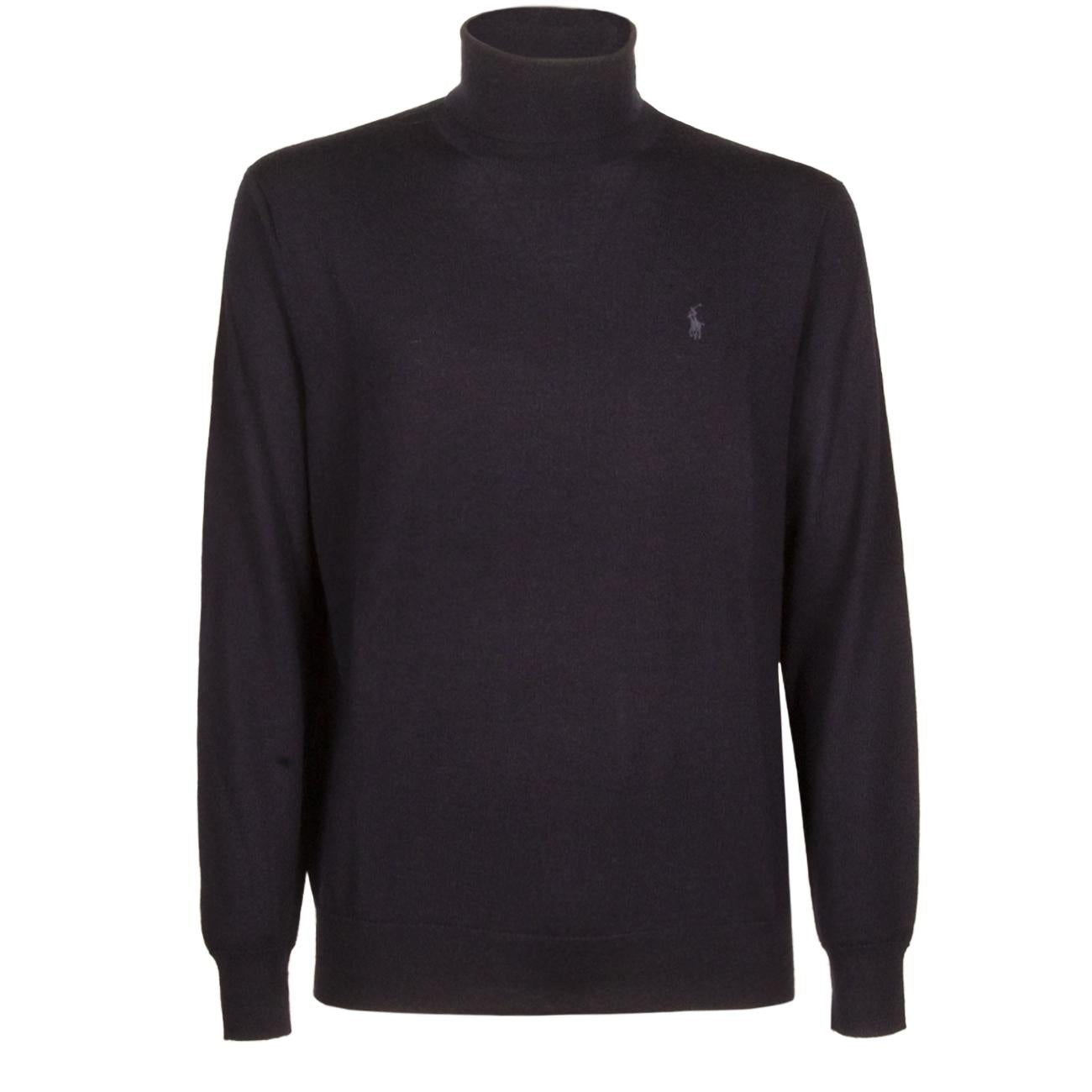 Dolcevita In Lana Uomo Hunter Navy 710876851 005 HUNTER NAVY POLO RALPH LAUREN 