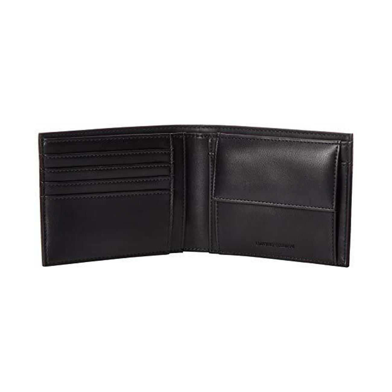 PORTAFOGLIO U ECOPELLE MART. EMPORIO ARMANI Y4R165YLA0E 81072NERO EMPORIO ARMANI ACCESSORI 