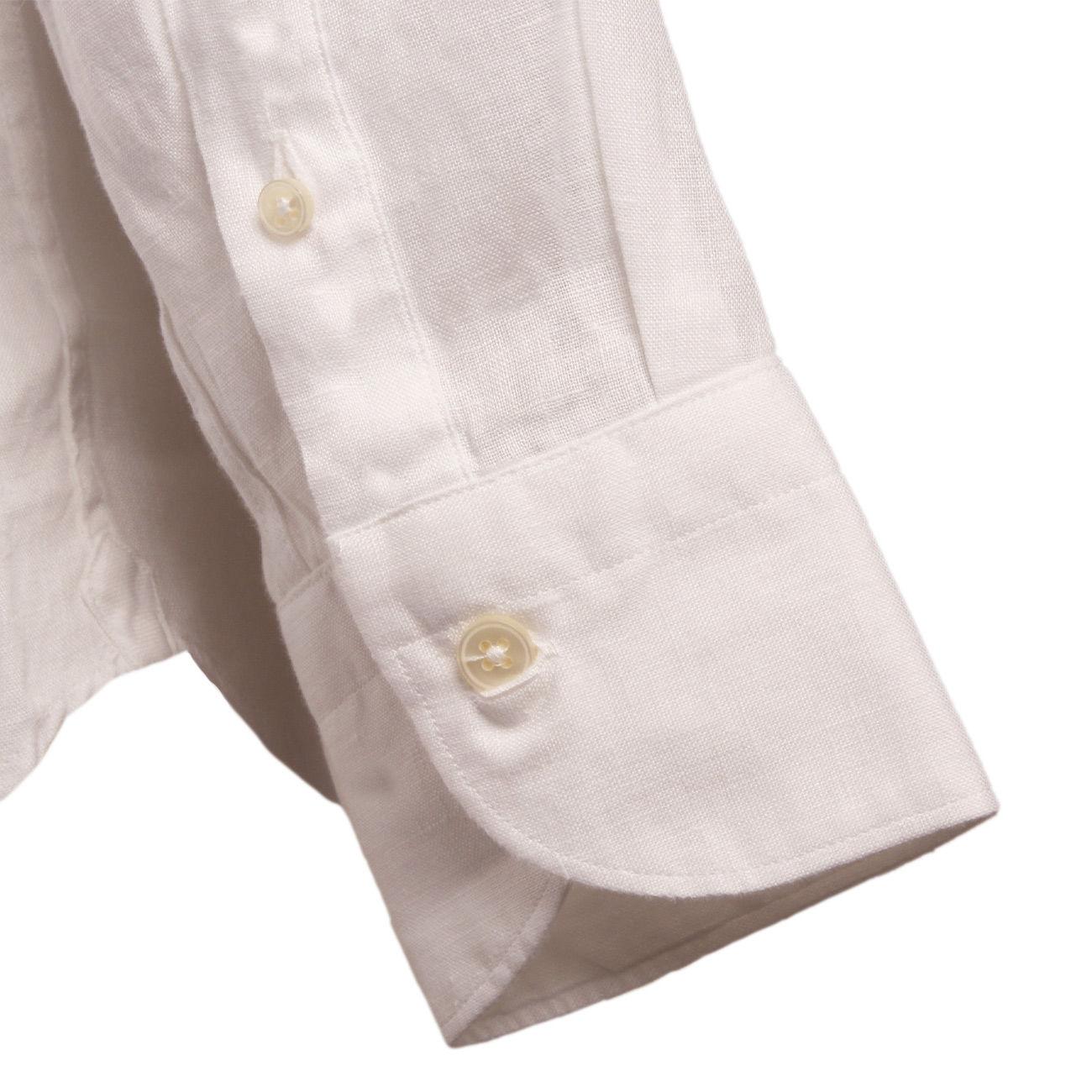 CAMICIA U. M/L T.UNITA C/FRANCESE GUGLIELMINOTTI QE8FUU UA1/BIANCO GUGLIELMINOTTI 