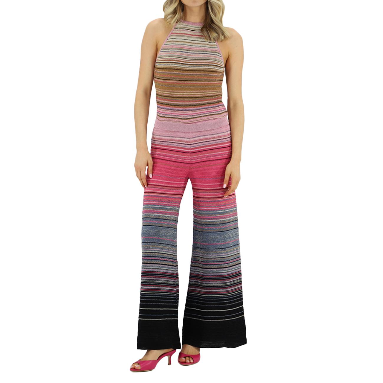 Jumpsuit In Maglia Lurex VSKD13291 PURPLE AKEP 