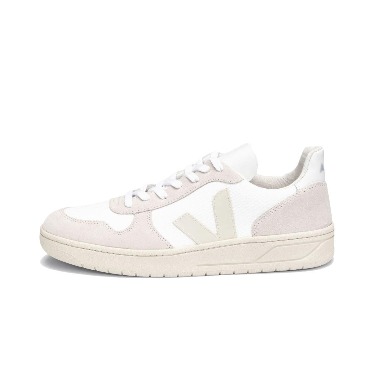Sneakers V-10 B-Mesh Donna White Natural Pierre VX0102499 WHITE.NATURAL.PIERRE VEJA 