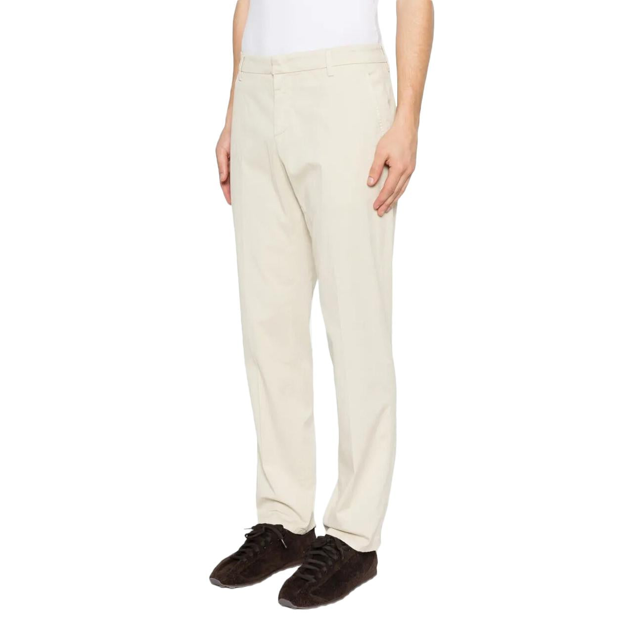 Pantalone Gaubert Relax Regular Chino UP688_CS0190U_PT0 010 LIEVITO DONDUP 