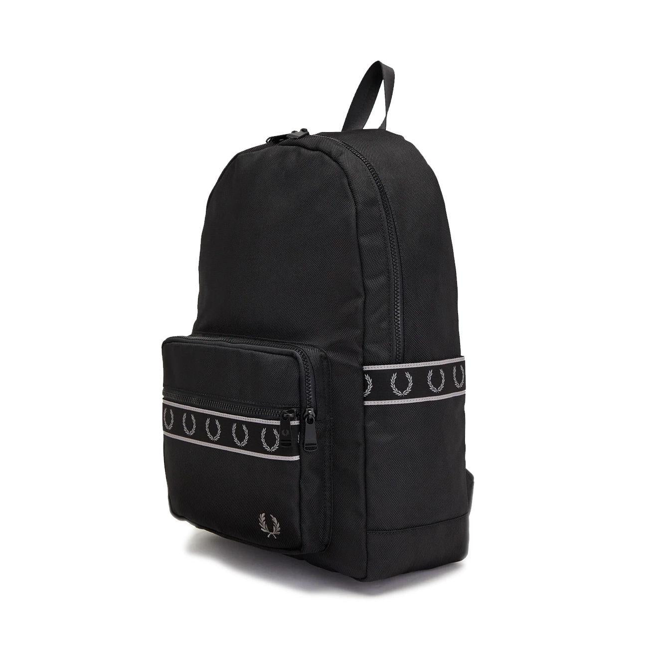 Zaino Contrast Tape Uomo Nero L5255 102/BLACK FRED PERRY 