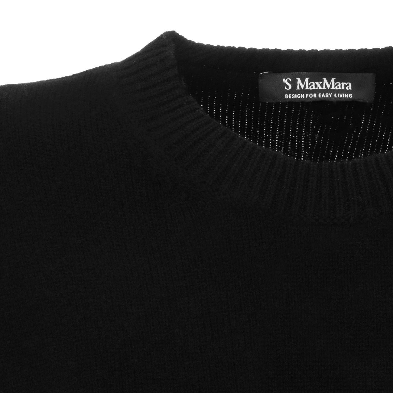 Pullover Ovatte Donna Nero MM/93661313600 012NERO MAX MARA S 