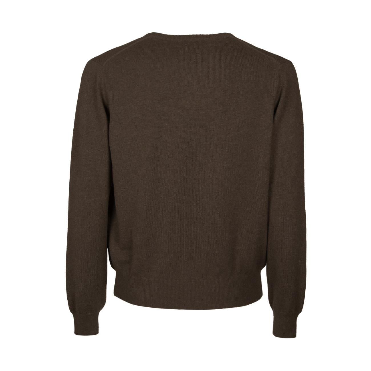 Maglia U. Scollo V Puro Cash Della Ciana X Mascheroni 87153 7291 MARRONE DELLA CIANA 