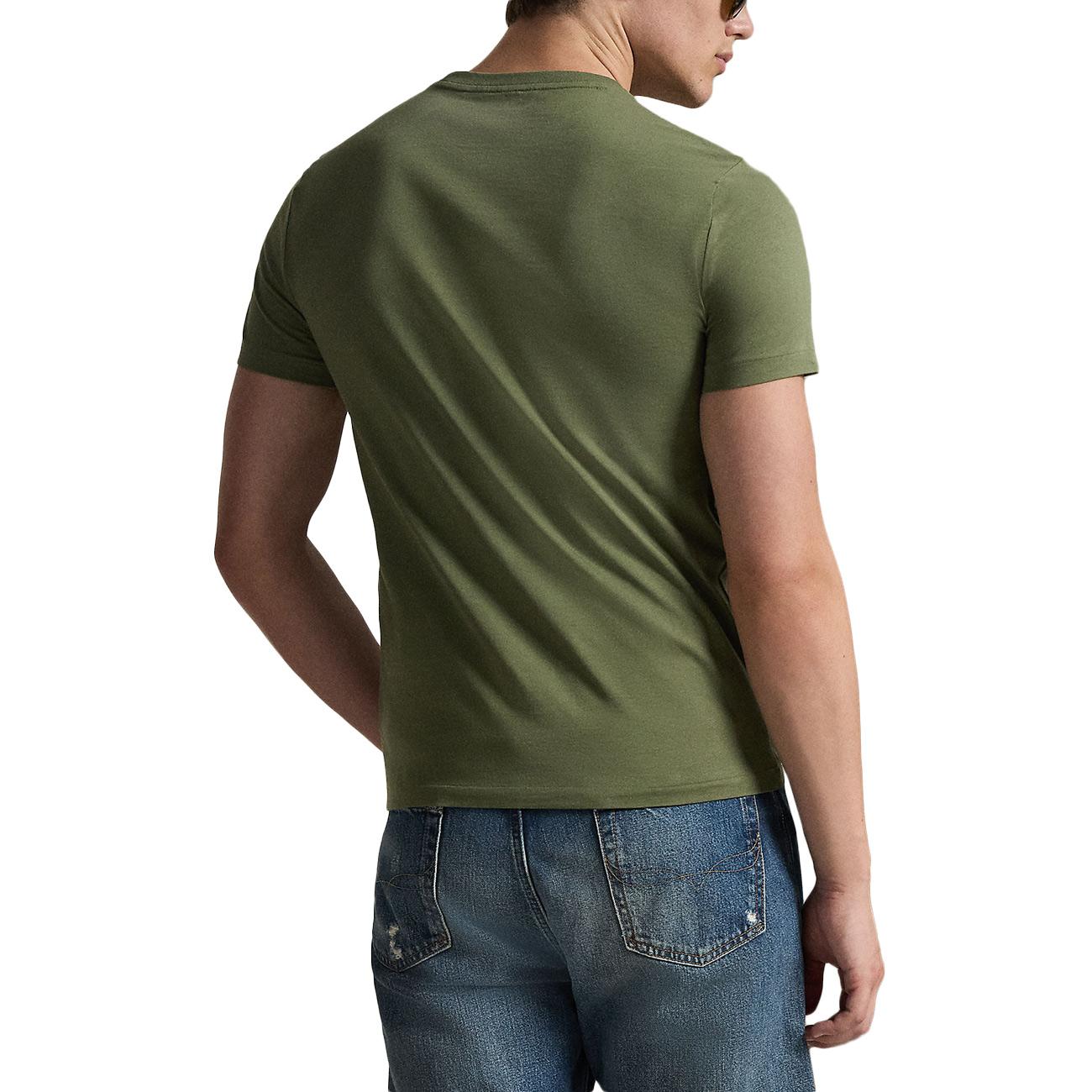 T-shirt Skin-Fit 710671438 522 GARDEN TRAIL/C8125 POLO RALPH LAUREN 
