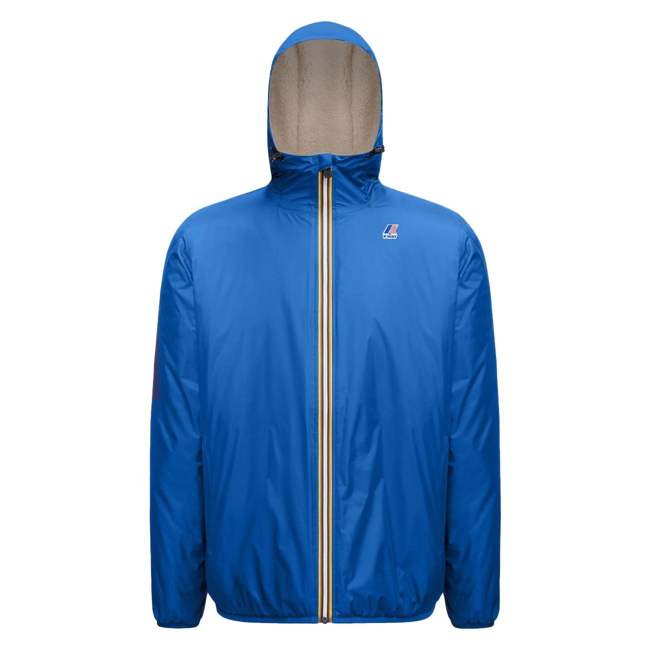 Giubbotto Claude Orsetto Unisex Blu Royal K3118TW 063 BLU ROYAL K-WAY 