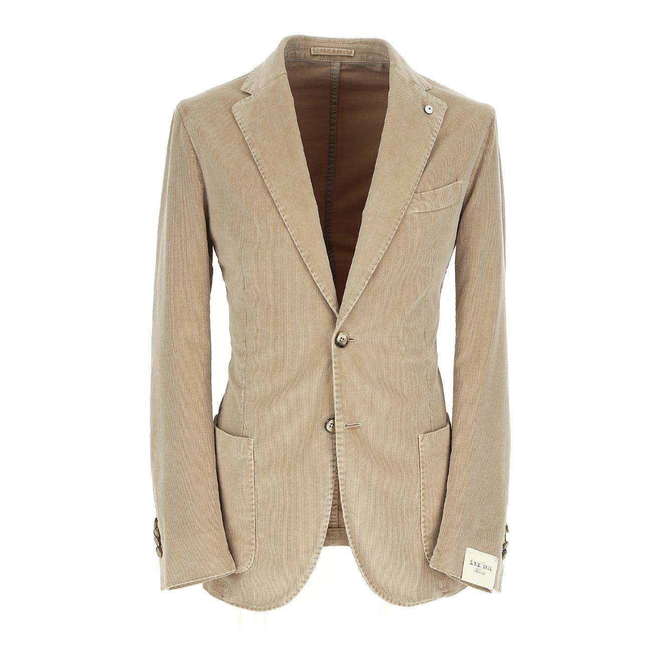 Giacca In Velluto Uomo Beige 2837_S_35507 4 BEIGE L.B.M.1911. 