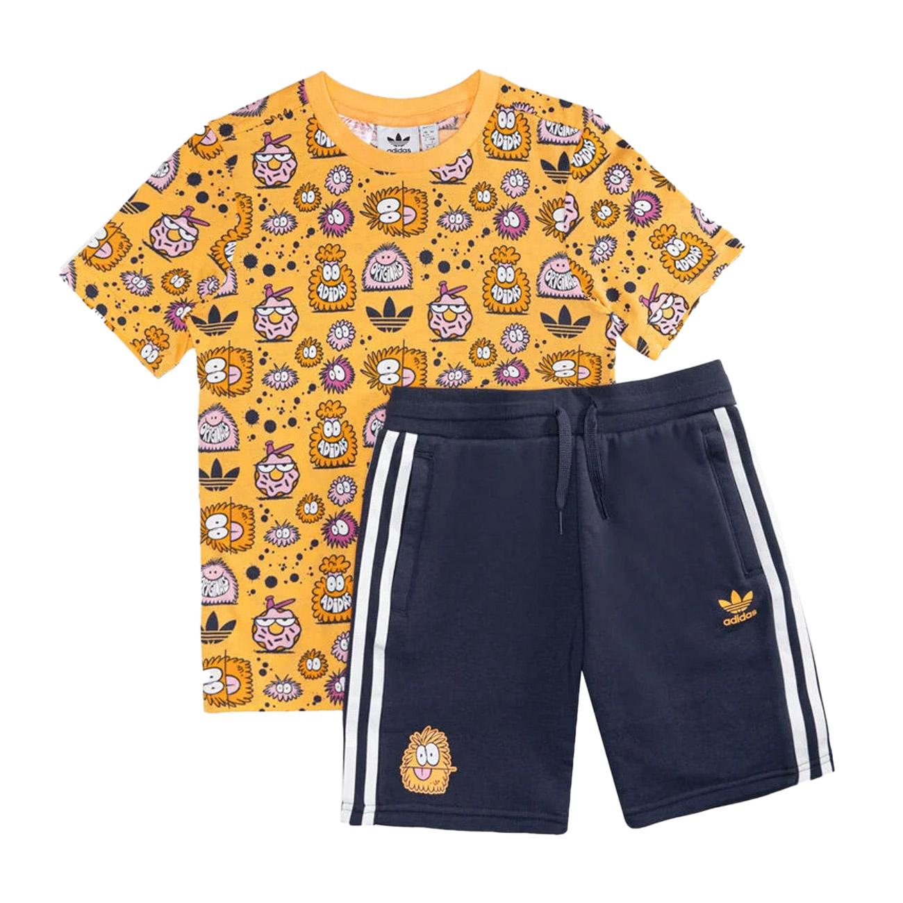 Set Kevin Lyons Bimbo Orange Multicolor HF7551 HAZYORANGE.MULTI ADIDAS 