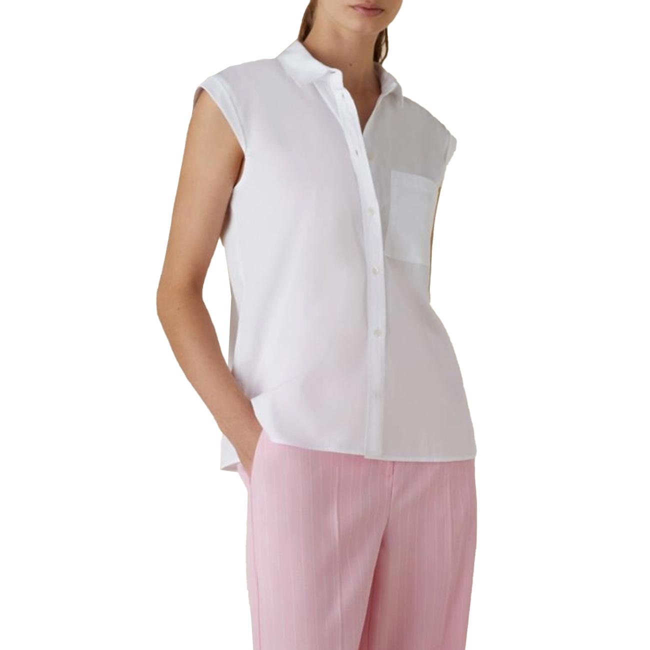 Camicia Danubio Donna Bianco DANUBIO 2415111052200 001 UNITO BIANCO EMME MARELLA 