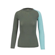 Maglia Termica Dinamico Donna Thyme Aqua Sky 2532050 024 THYME/AQUA SKY KARPOS 